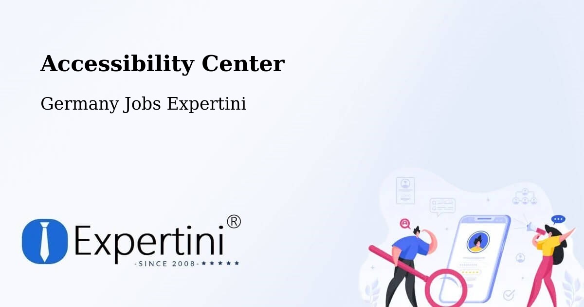 Accessibility Statement – Coesfeld - Germany Jobs Expertini