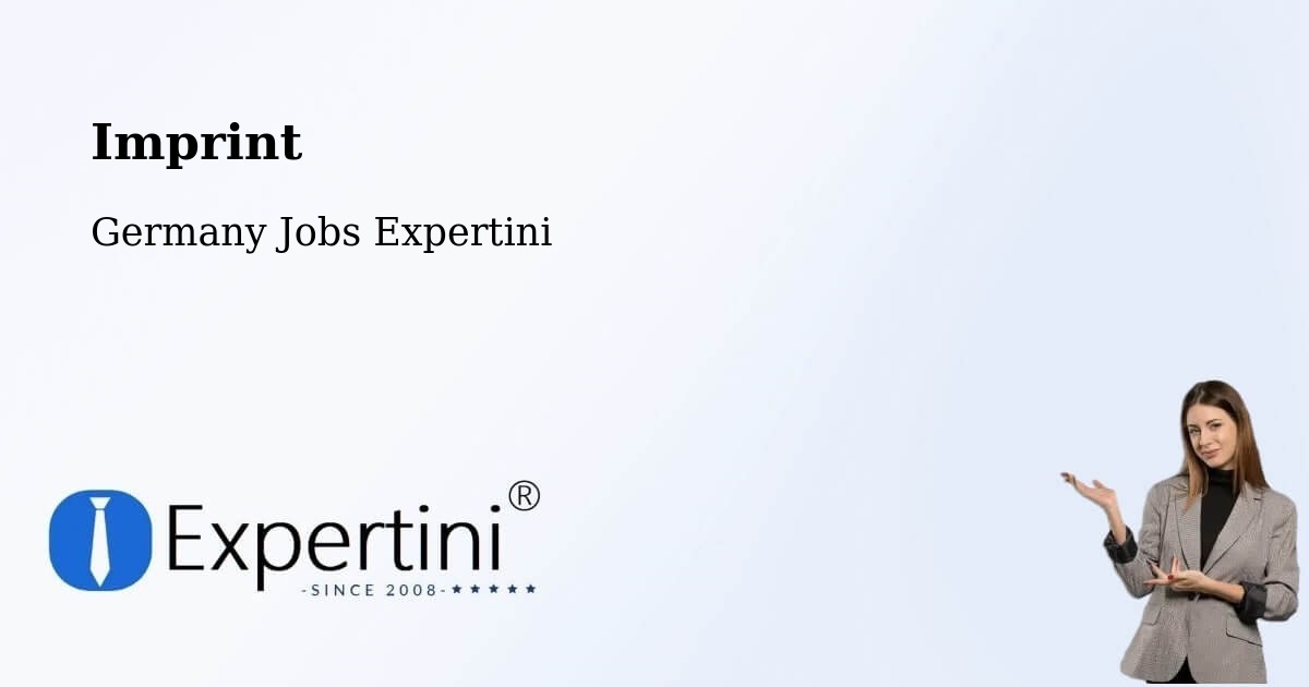Imprint – Coesfeld - Germany Jobs Expertini